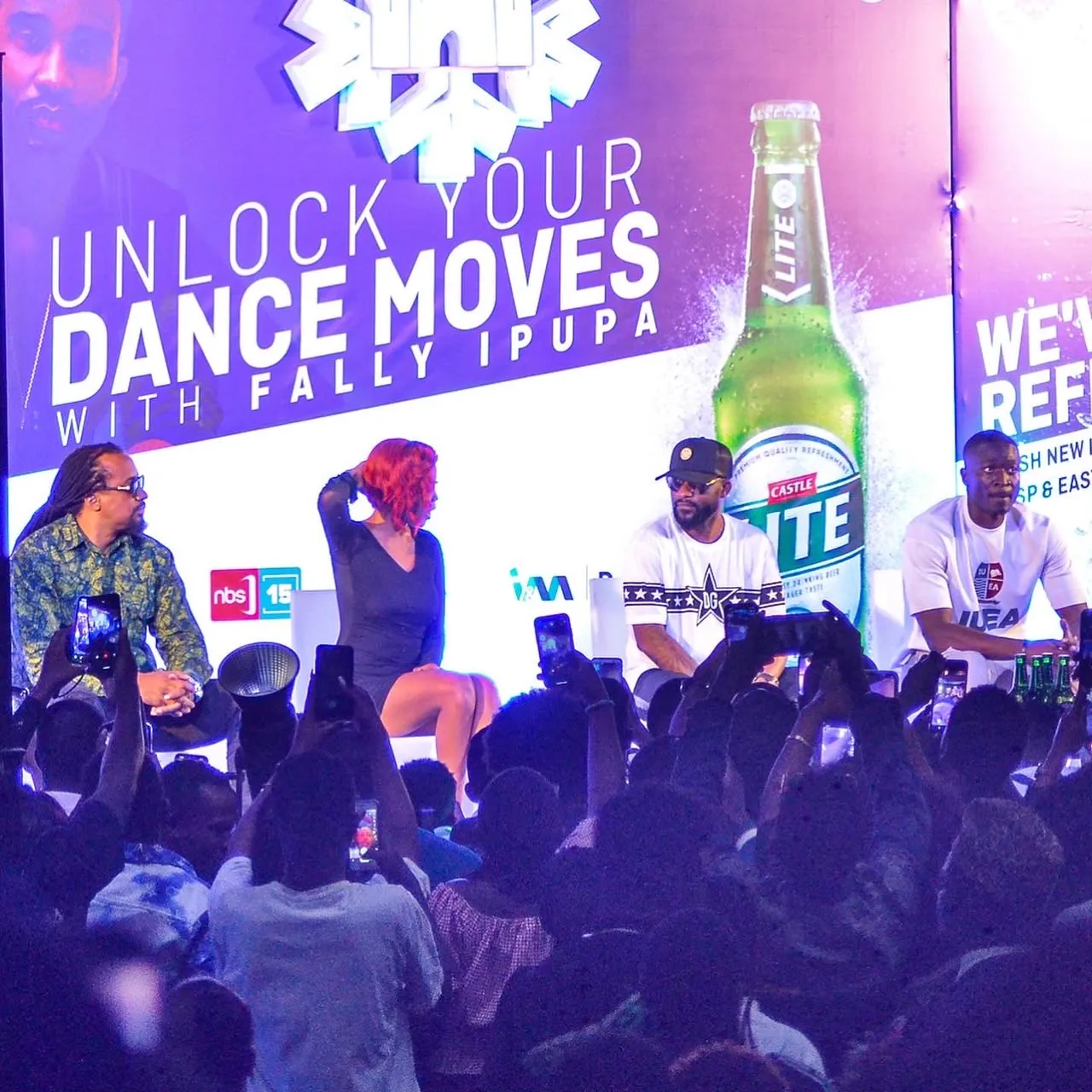 Conférence de presse de Fally Ipupa — Kampala