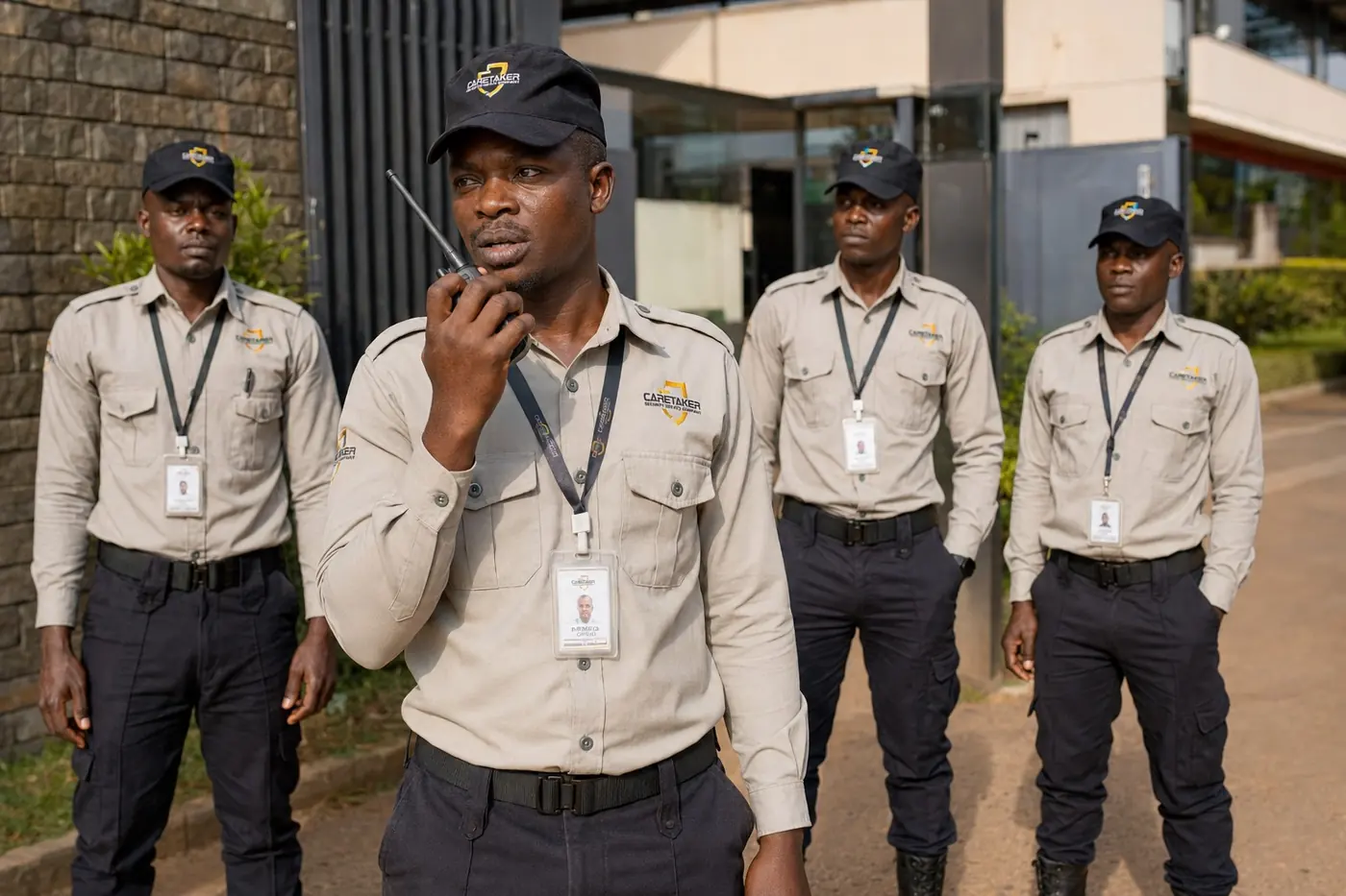 A Caretaker team on coordinated deployment, supervisor on the radio